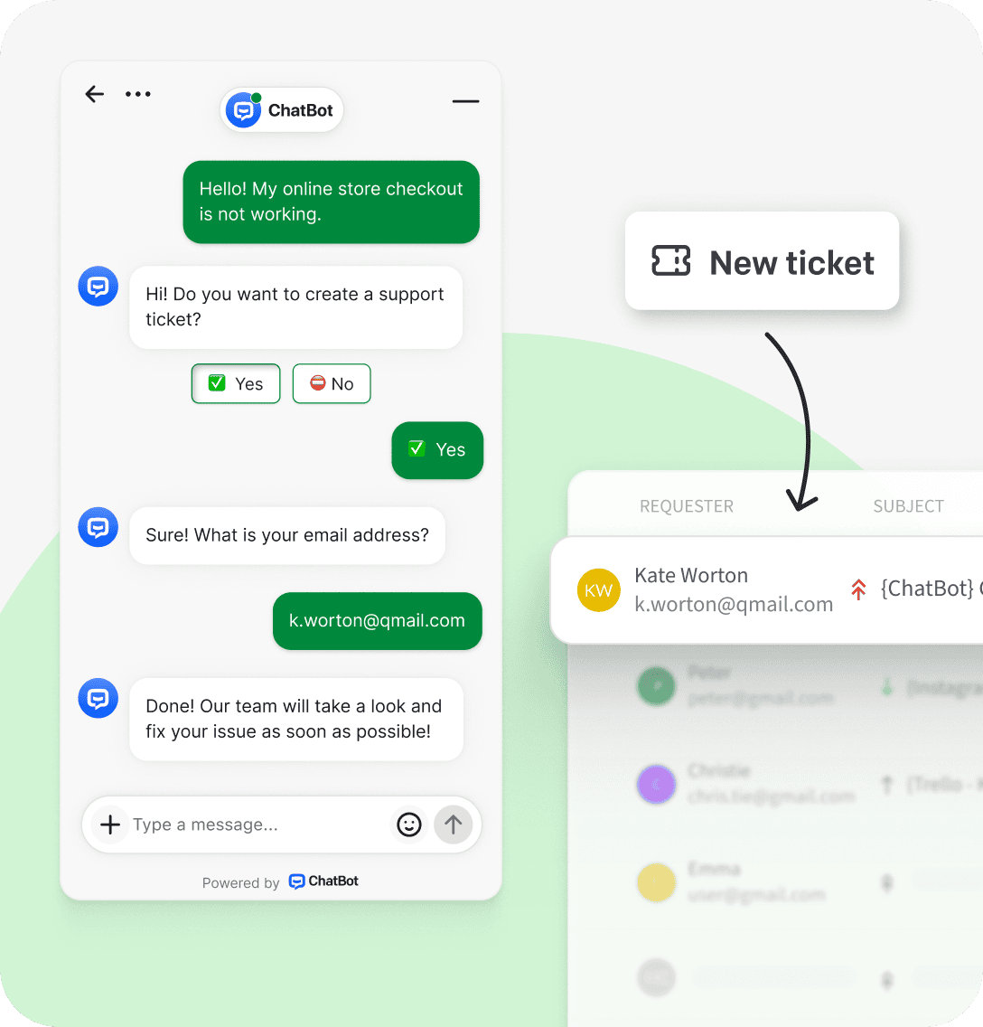 AI sales chatbot engaging visitors with personalized greetings to boost customer engagement and conversion rates on website